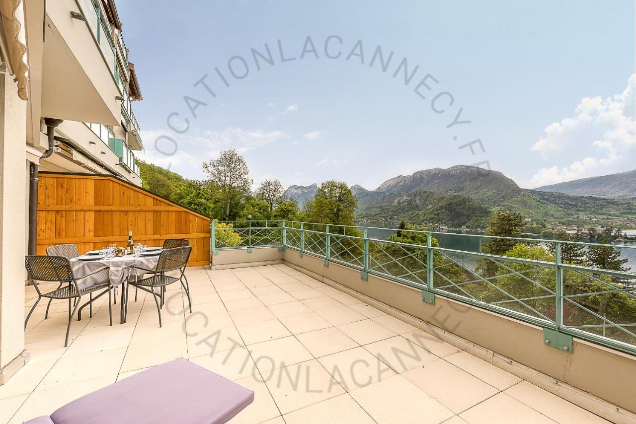 L'Hermitage: Lakeside Apartments with Terrace, Pool & Parking Talloires Exterior photo