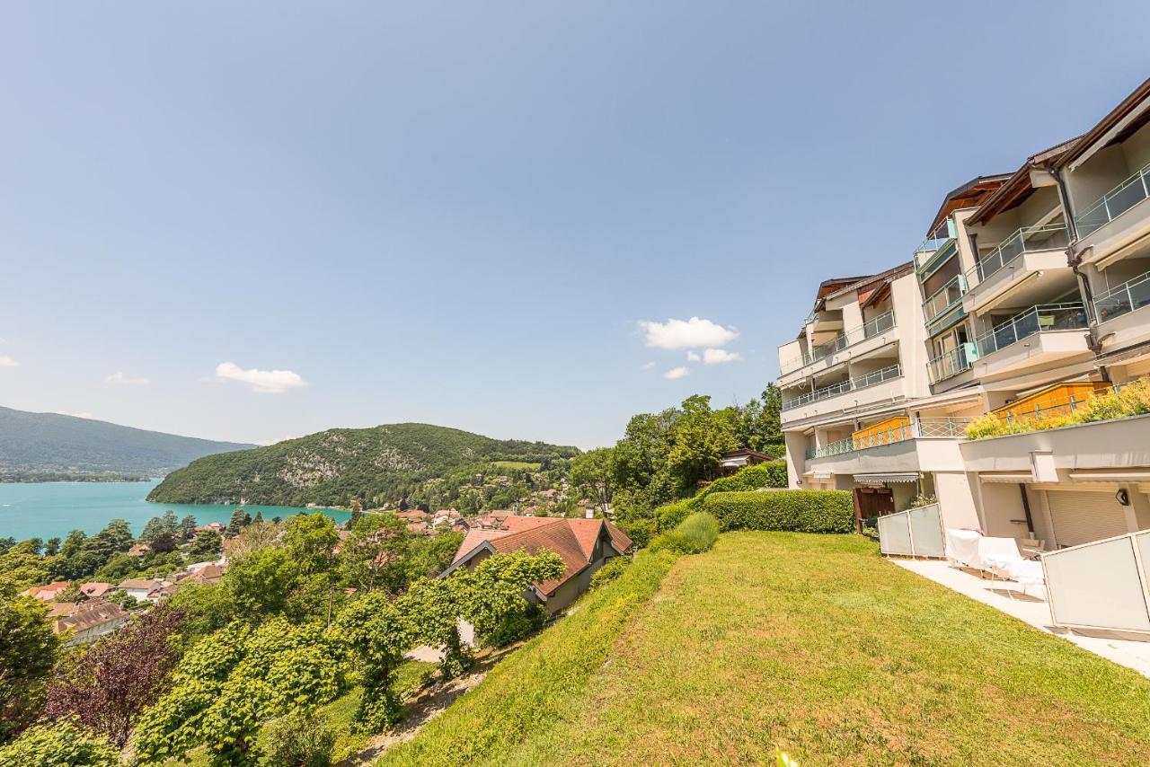 L'Hermitage: Lakeside Apartments with Terrace, Pool & Parking Talloires Exterior photo