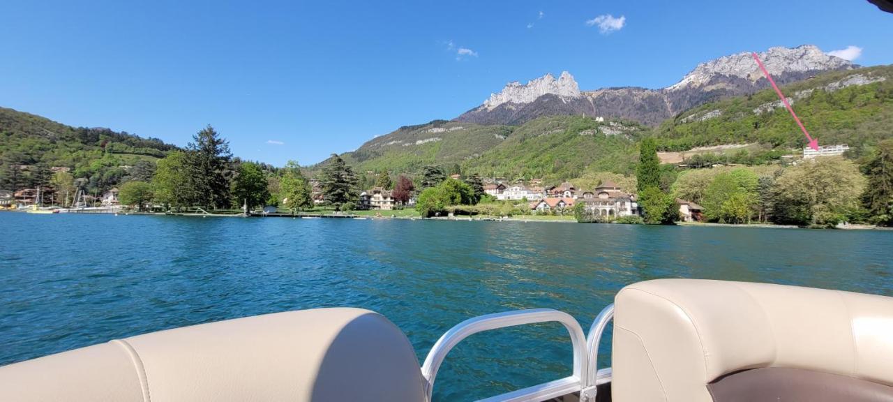 L'Hermitage: Lakeside Apartments with Terrace, Pool & Parking Talloires Exterior photo