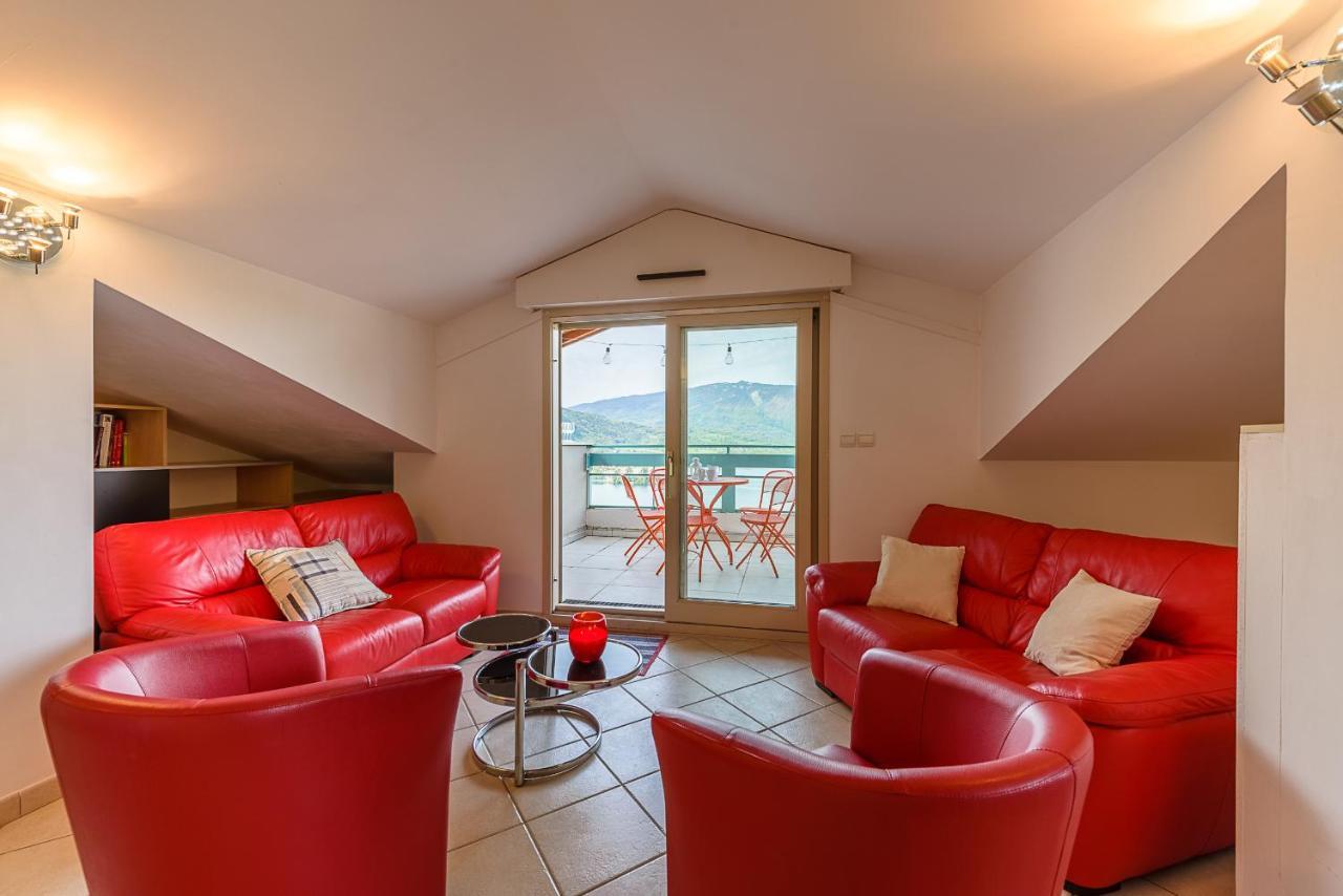 L'Hermitage: Lakeside Apartments with Terrace, Pool & Parking Talloires Exterior photo