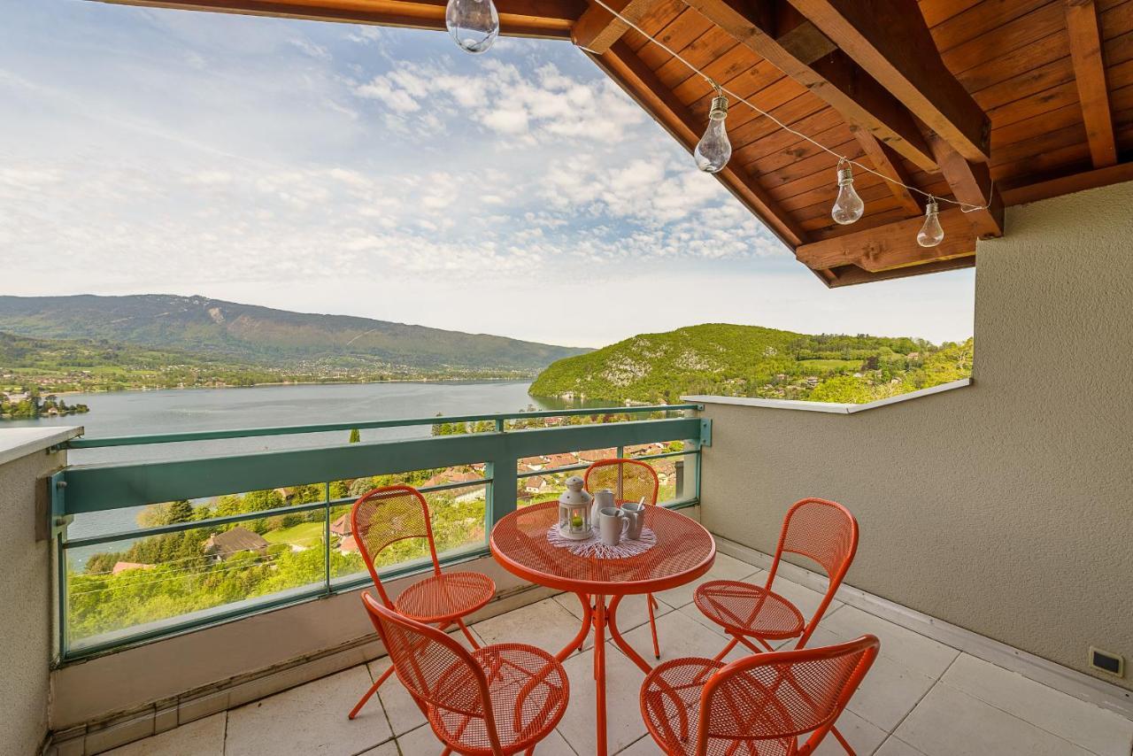 L'Hermitage: Lakeside Apartments with Terrace, Pool & Parking Talloires Exterior photo