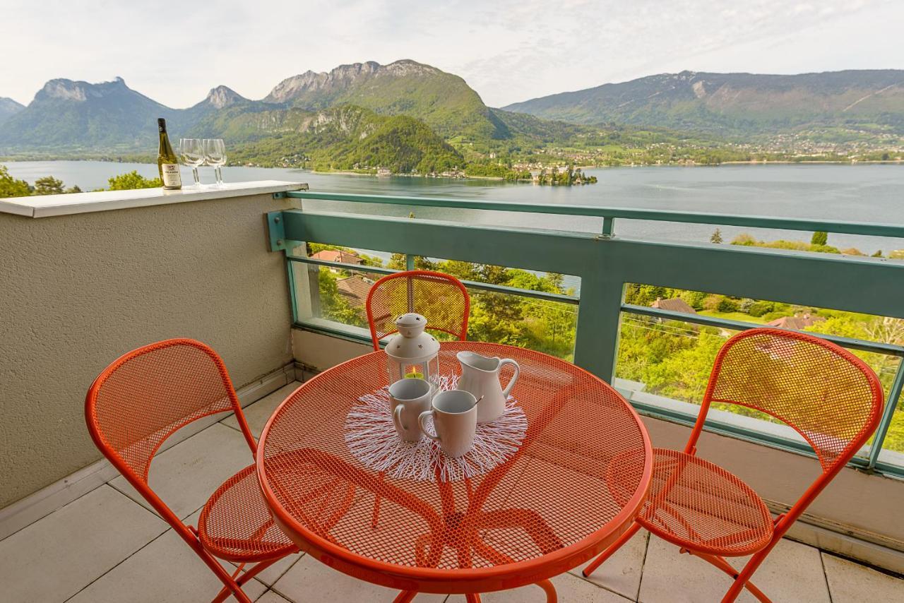 L'Hermitage: Lakeside Apartments with Terrace, Pool & Parking Talloires Exterior photo
