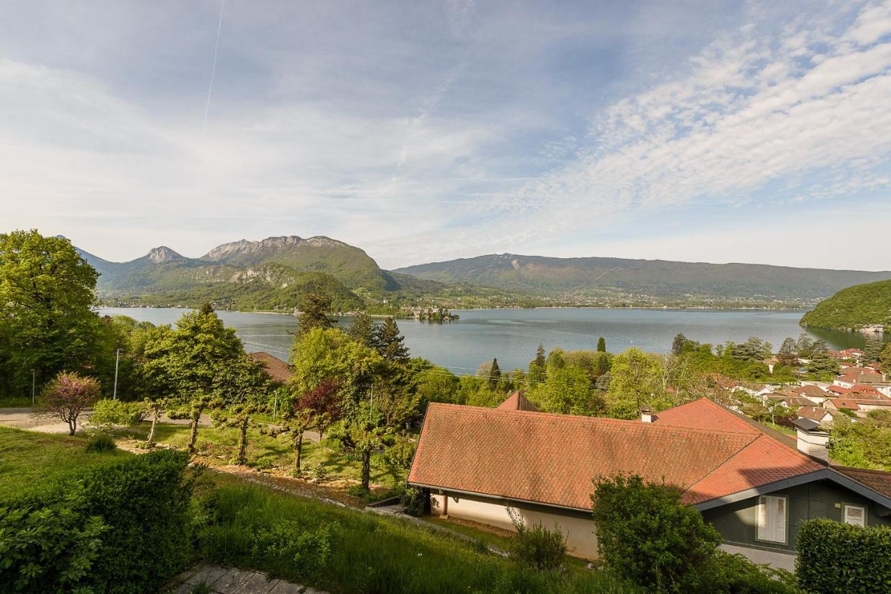 L'Hermitage: Lakeside Apartments with Terrace, Pool & Parking Talloires Exterior photo