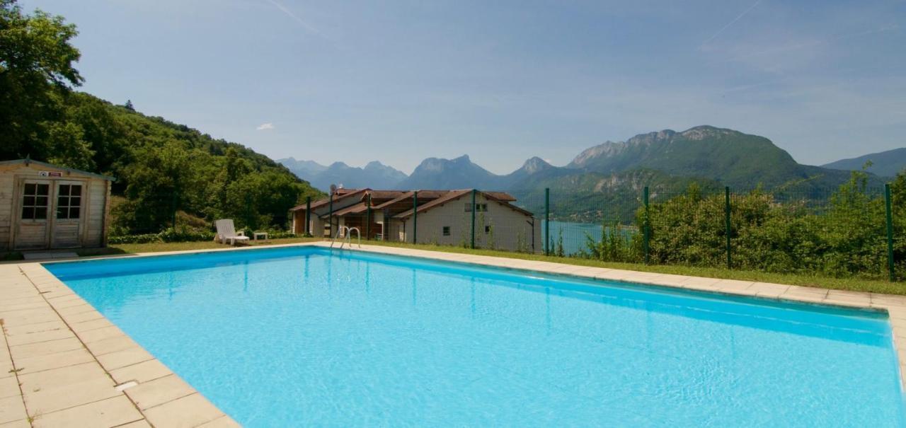 L'Hermitage: Lakeside Apartments with Terrace, Pool & Parking Talloires Exterior photo